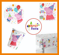 KIT FESTA PEPPA PIG X40 PERSONE